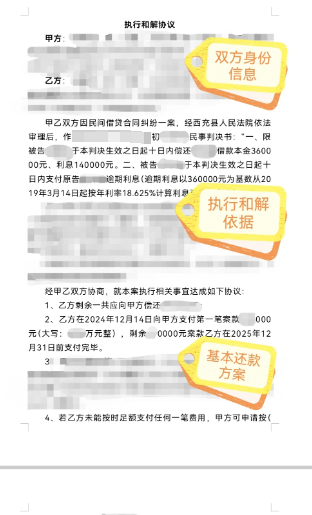 武汉执行和解协议